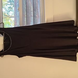 Torrid Black Skater Studded Dress